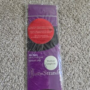 Satin Strands Human Hair Extensions - Rio Nights